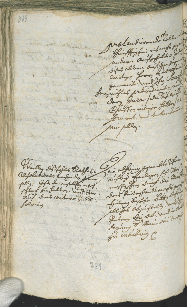 Civic Archives of Bozen-Bolzano - BOhisto Ratsprotokoll 1708/11 