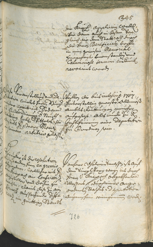 Civic Archives of Bozen-Bolzano - BOhisto Ratsprotokoll 1708/11 