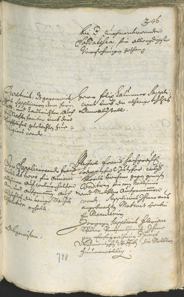 Civic Archives of Bozen-Bolzano - BOhisto Ratsprotokoll 1708/11 