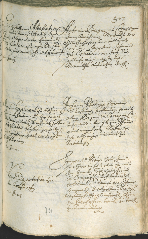 Civic Archives of Bozen-Bolzano - BOhisto Ratsprotokoll 1708/11 