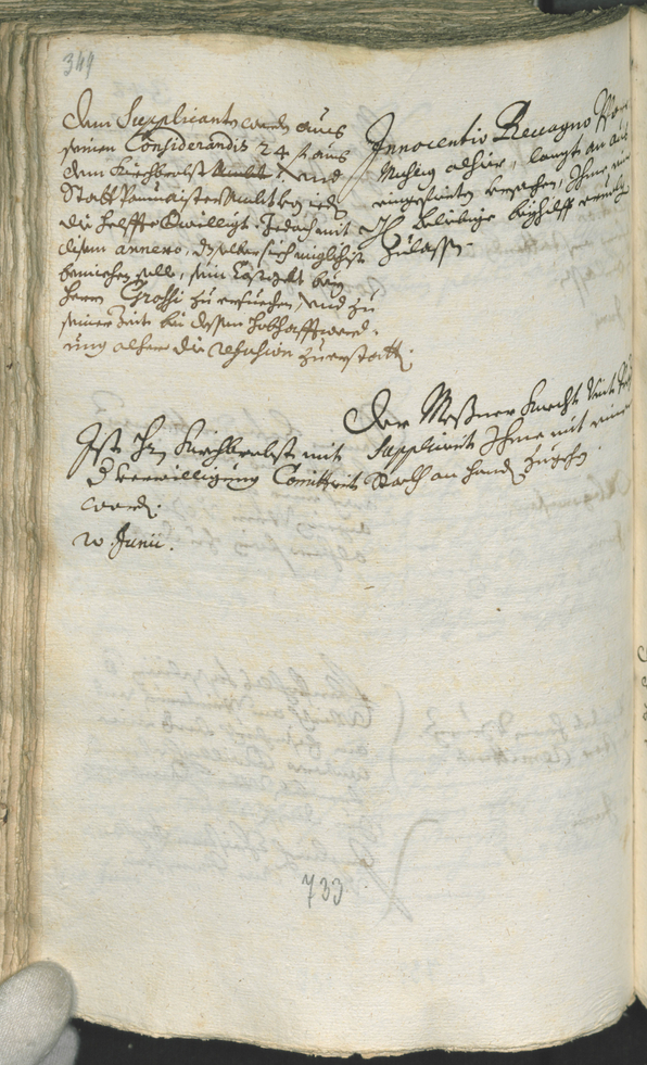 Stadtarchiv Bozen - BOhisto Ratsprotokoll 1708/11 