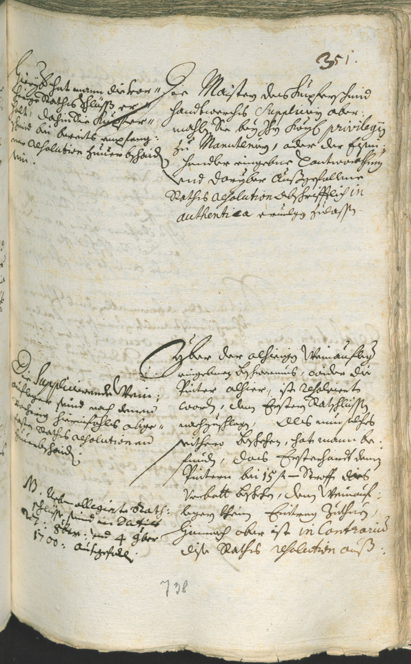 Civic Archives of Bozen-Bolzano - BOhisto Ratsprotokoll 1708/11 