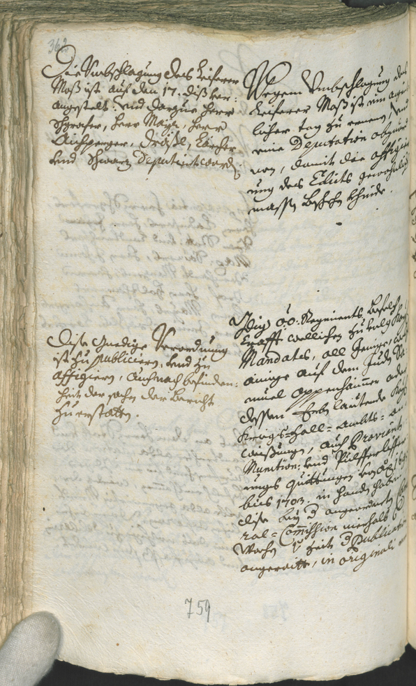 Civic Archives of Bozen-Bolzano - BOhisto Ratsprotokoll 1708/11 