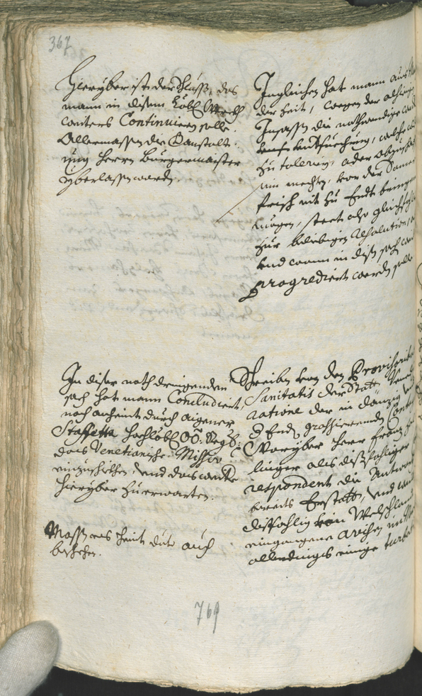 Civic Archives of Bozen-Bolzano - BOhisto Ratsprotokoll 1708/11 