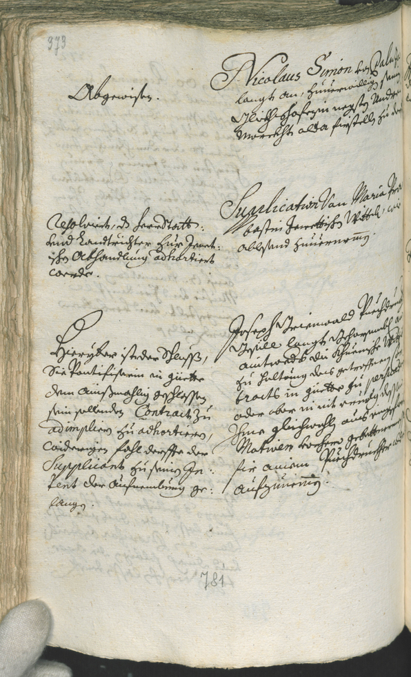 Civic Archives of Bozen-Bolzano - BOhisto Ratsprotokoll 1708/11 