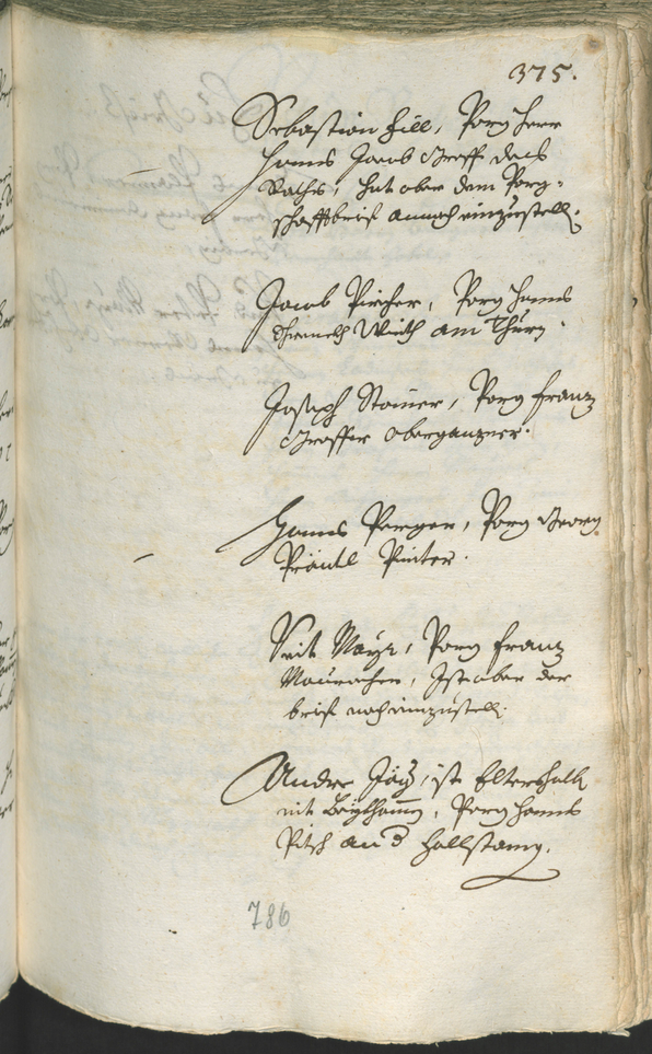 Stadtarchiv Bozen - BOhisto Ratsprotokoll 1708/11 