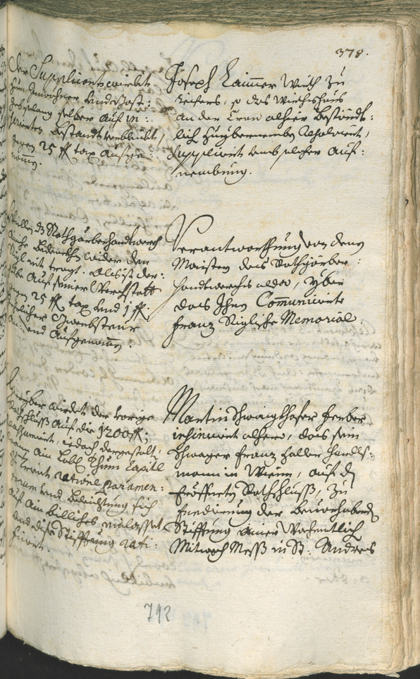 Civic Archives of Bozen-Bolzano - BOhisto Ratsprotokoll 1708/11 