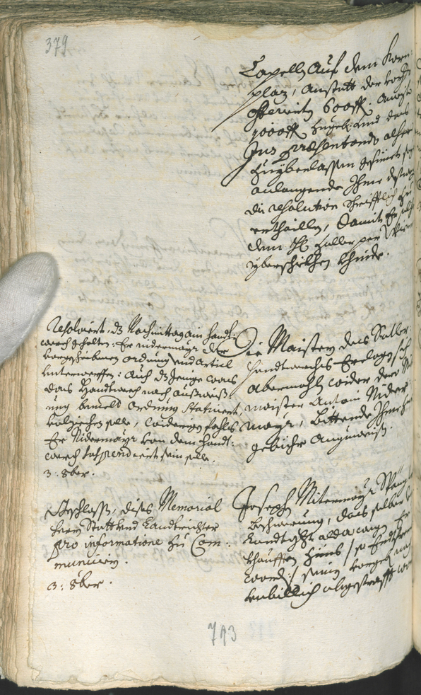 Civic Archives of Bozen-Bolzano - BOhisto Ratsprotokoll 1708/11 