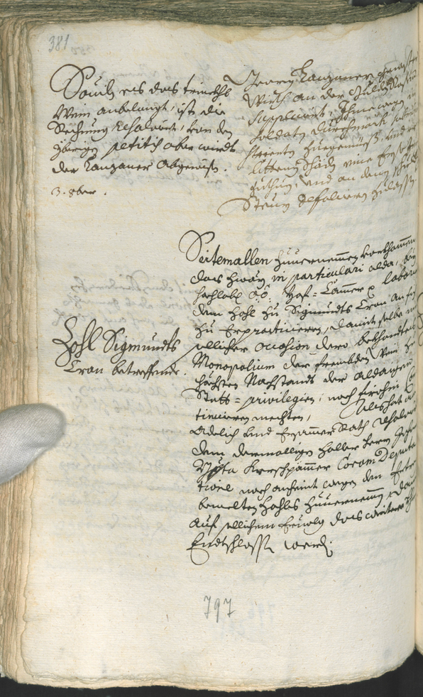 Civic Archives of Bozen-Bolzano - BOhisto Ratsprotokoll 1708/11 