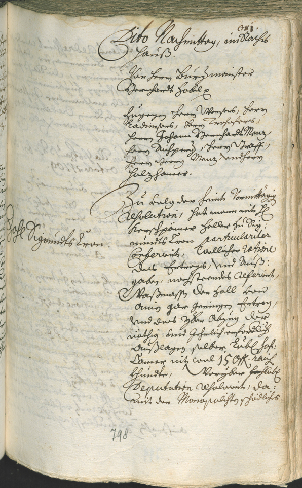 Archivio Storico della Città di Bolzano - BOhisto protocollo consiliare 1708/11 