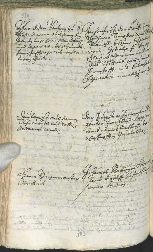 Civic Archives of Bozen-Bolzano - BOhisto Ratsprotokoll 1708/11 