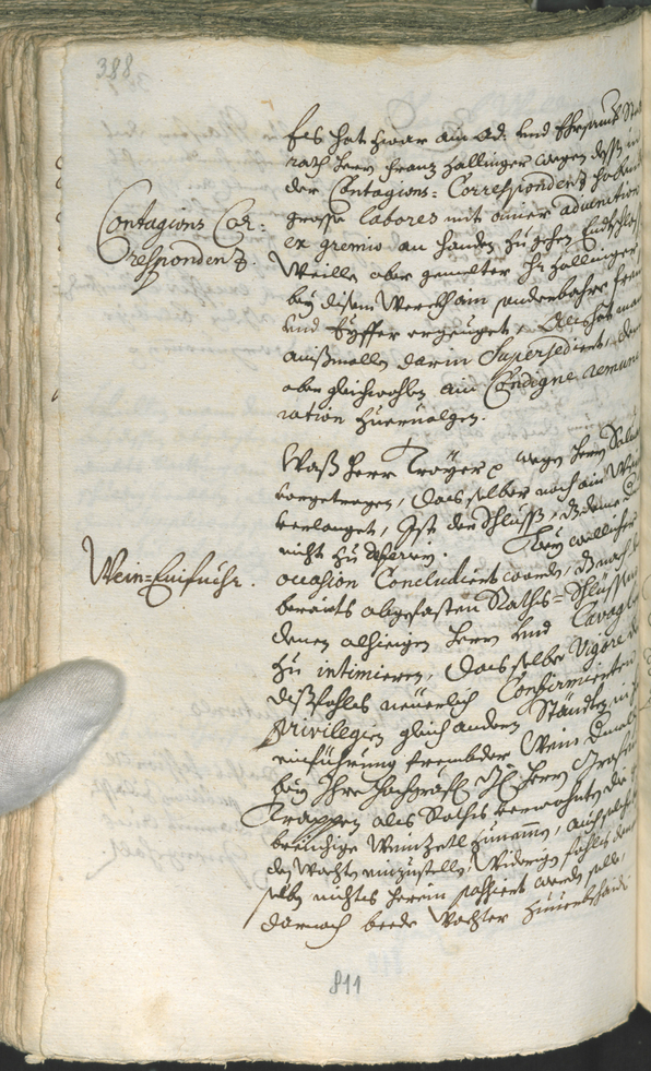 Civic Archives of Bozen-Bolzano - BOhisto Ratsprotokoll 1708/11 