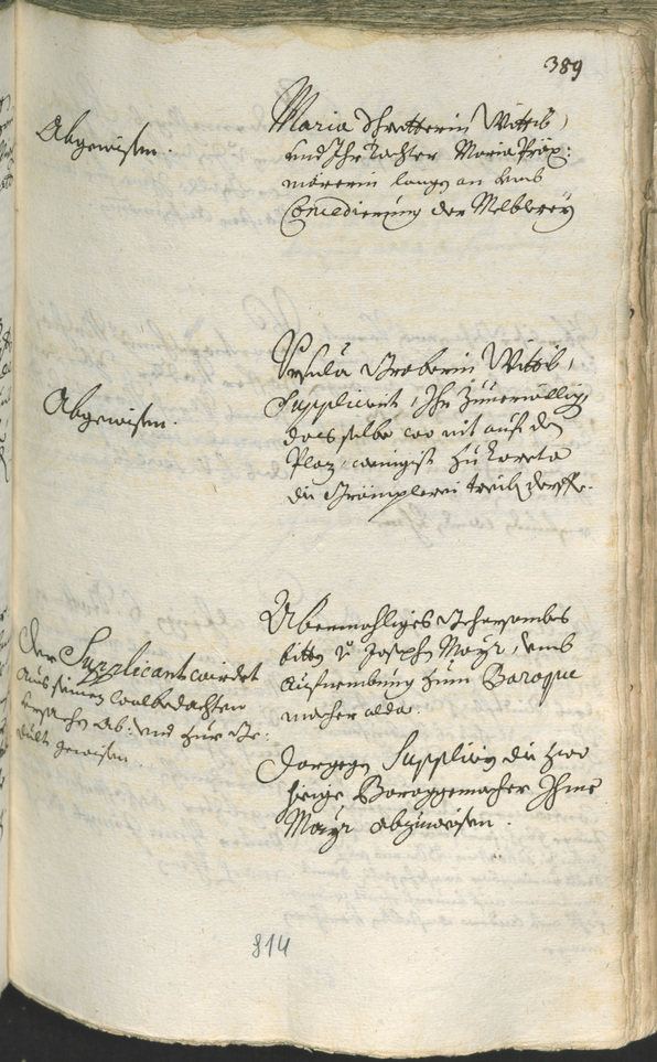 Stadtarchiv Bozen - BOhisto Ratsprotokoll 1708/11 