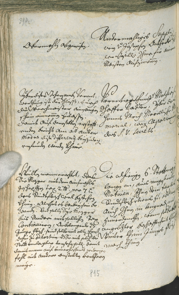 Civic Archives of Bozen-Bolzano - BOhisto Ratsprotokoll 1708/11 