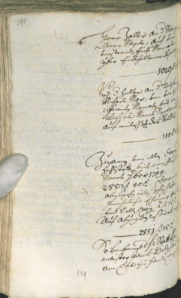 Civic Archives of Bozen-Bolzano - BOhisto Ratsprotokoll 1708/11 