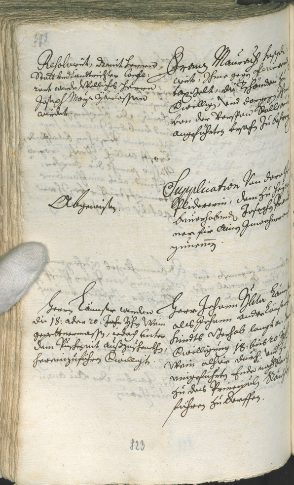 Civic Archives of Bozen-Bolzano - BOhisto Ratsprotokoll 1708/11 