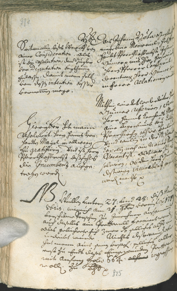 Stadtarchiv Bozen - BOhisto Ratsprotokoll 1708/11 