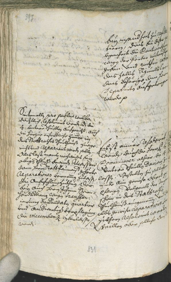 Civic Archives of Bozen-Bolzano - BOhisto Ratsprotokoll 1708/11 