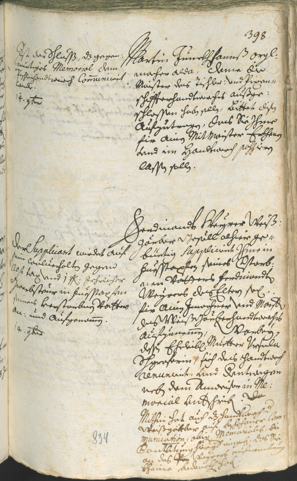 Stadtarchiv Bozen - BOhisto Ratsprotokoll 1708/11 