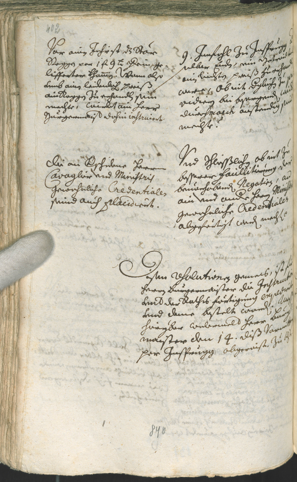 Civic Archives of Bozen-Bolzano - BOhisto Ratsprotokoll 1708/11 