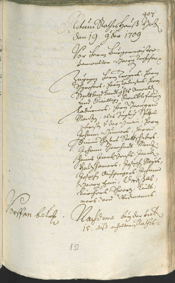 Civic Archives of Bozen-Bolzano - BOhisto Ratsprotokoll 1708/11 