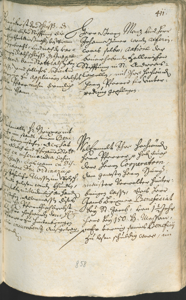 Archivio Storico della Città di Bolzano - BOhisto protocollo consiliare 1708/11 