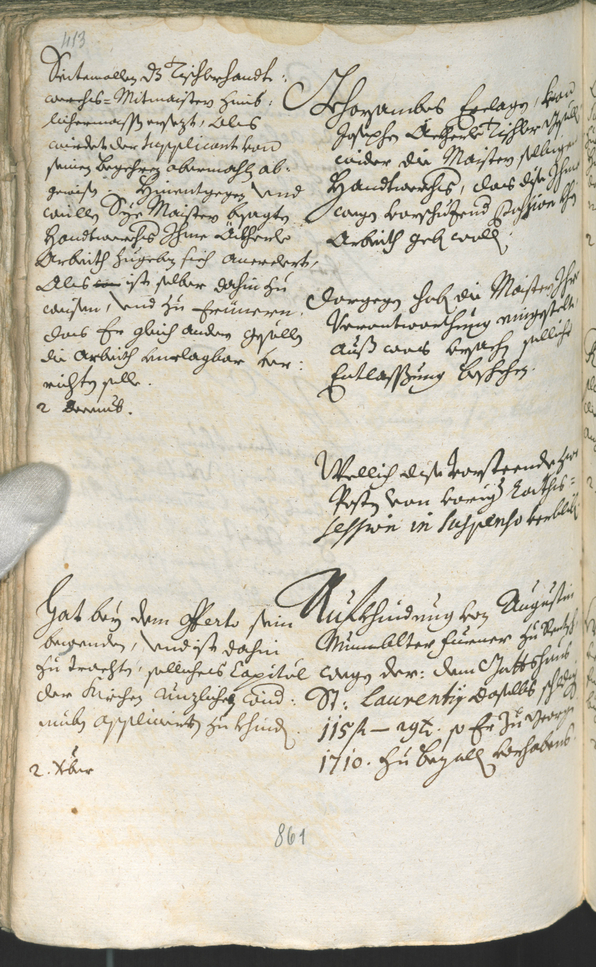 Civic Archives of Bozen-Bolzano - BOhisto Ratsprotokoll 1708/11 