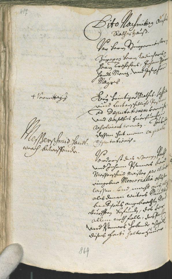 Civic Archives of Bozen-Bolzano - BOhisto Ratsprotokoll 1708/11 