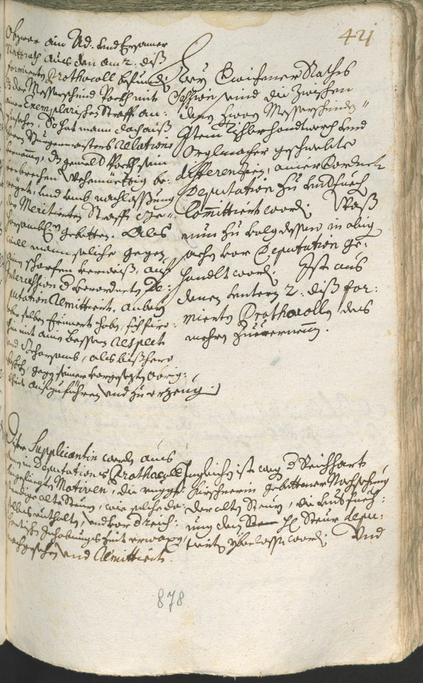 Civic Archives of Bozen-Bolzano - BOhisto Ratsprotokoll 1708/11 