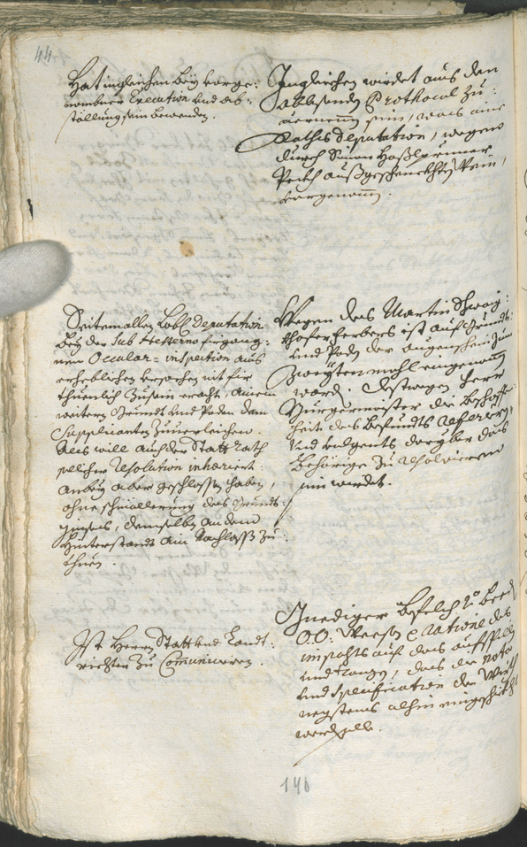 Civic Archives of Bozen-Bolzano - BOhisto Ratsprotokoll 1708/11 