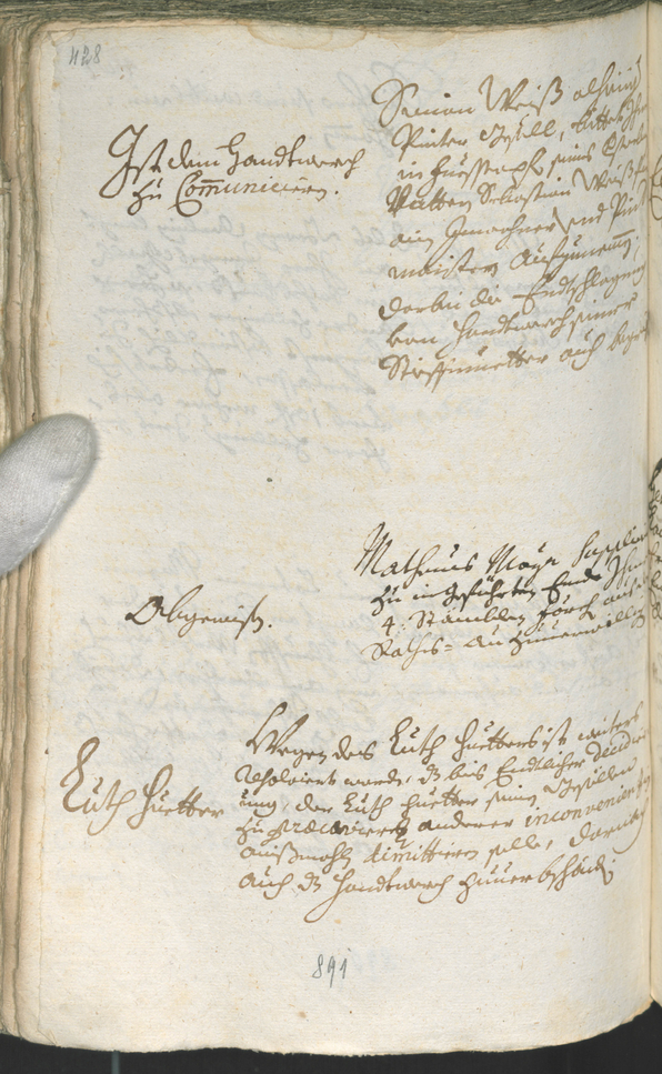 Civic Archives of Bozen-Bolzano - BOhisto Ratsprotokoll 1708/11 