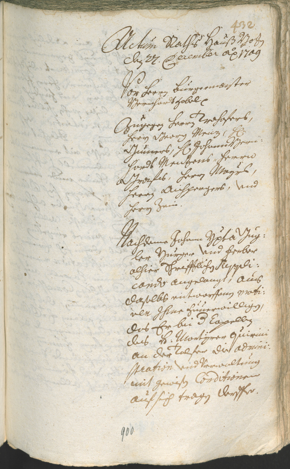 Civic Archives of Bozen-Bolzano - BOhisto Ratsprotokoll 1708/11 