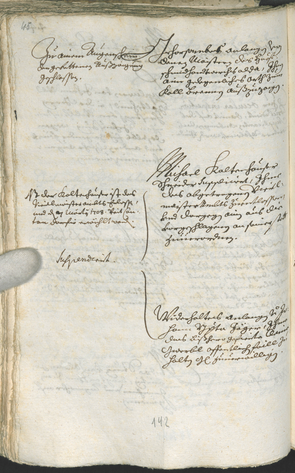 Civic Archives of Bozen-Bolzano - BOhisto Ratsprotokoll 1708/11 