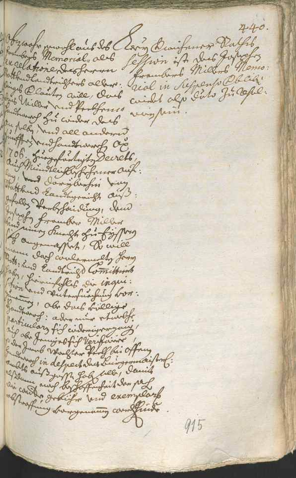 Civic Archives of Bozen-Bolzano - BOhisto Ratsprotokoll 1708/11 