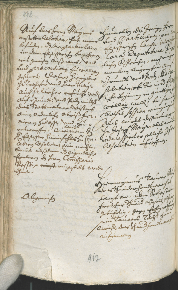 Civic Archives of Bozen-Bolzano - BOhisto Ratsprotokoll 1708/11 