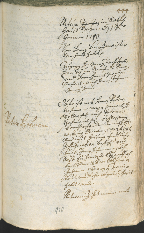 Civic Archives of Bozen-Bolzano - BOhisto Ratsprotokoll 1708/11 