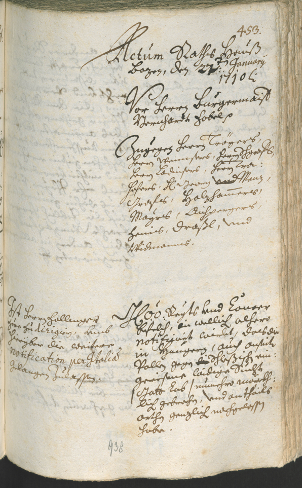 Civic Archives of Bozen-Bolzano - BOhisto Ratsprotokoll 1708/11 