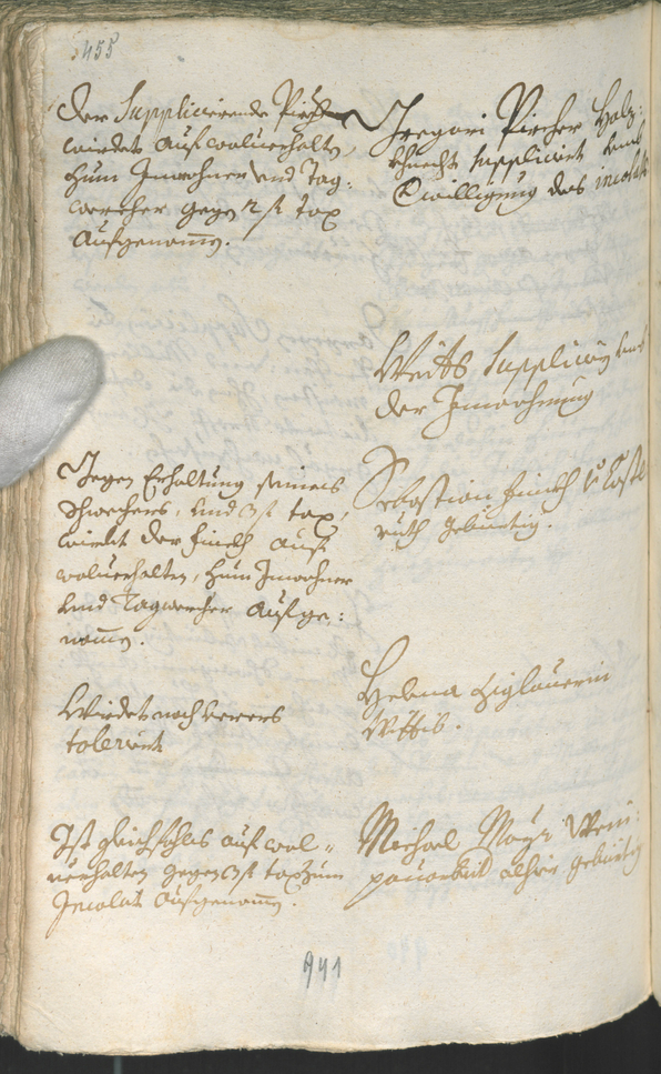 Civic Archives of Bozen-Bolzano - BOhisto Ratsprotokoll 1708/11 