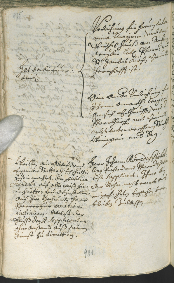 Civic Archives of Bozen-Bolzano - BOhisto Ratsprotokoll 1708/11 