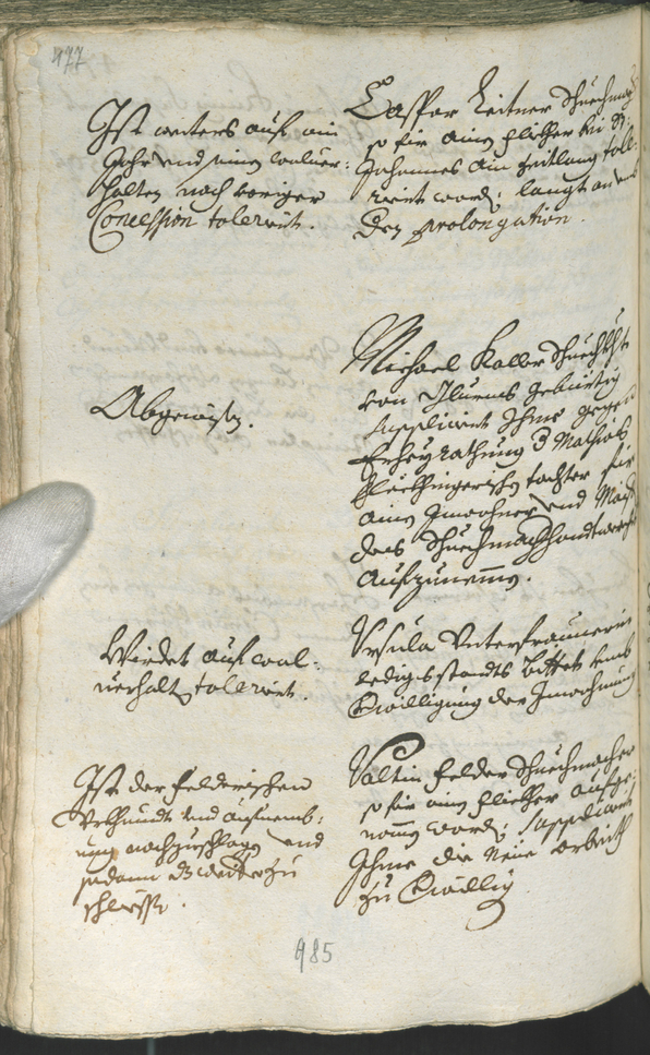 Stadtarchiv Bozen - BOhisto Ratsprotokoll 1708/11 