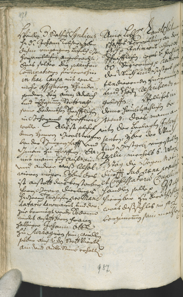 Civic Archives of Bozen-Bolzano - BOhisto Ratsprotokoll 1708/11 