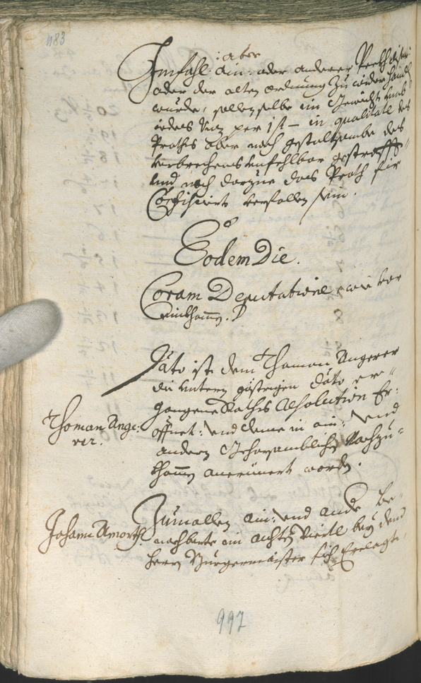 Civic Archives of Bozen-Bolzano - BOhisto Ratsprotokoll 1708/11 