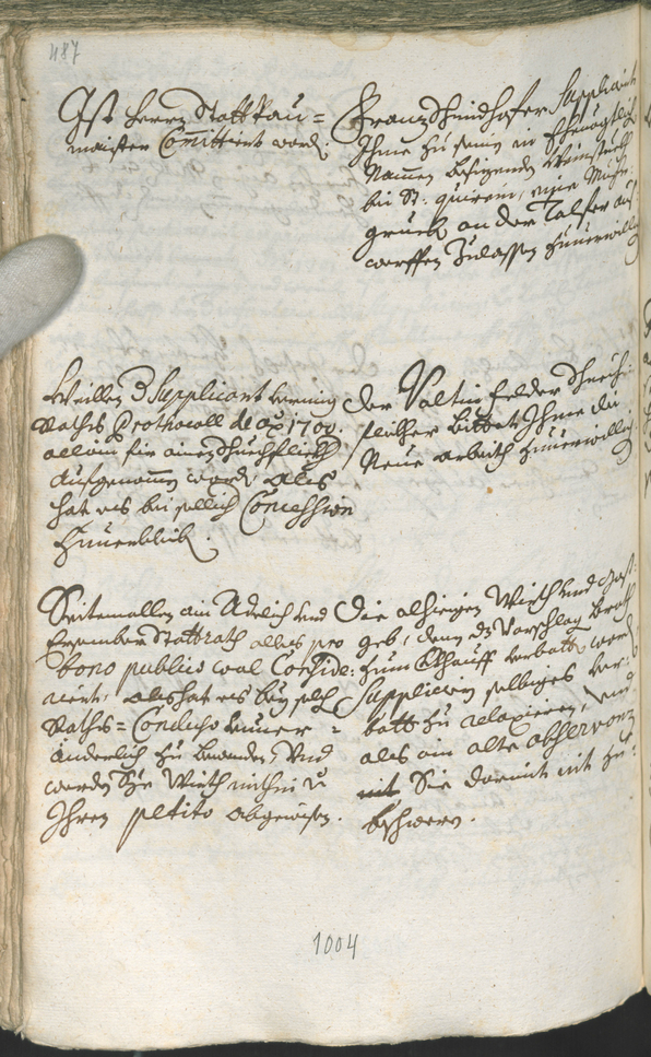 Civic Archives of Bozen-Bolzano - BOhisto Ratsprotokoll 1708/11 