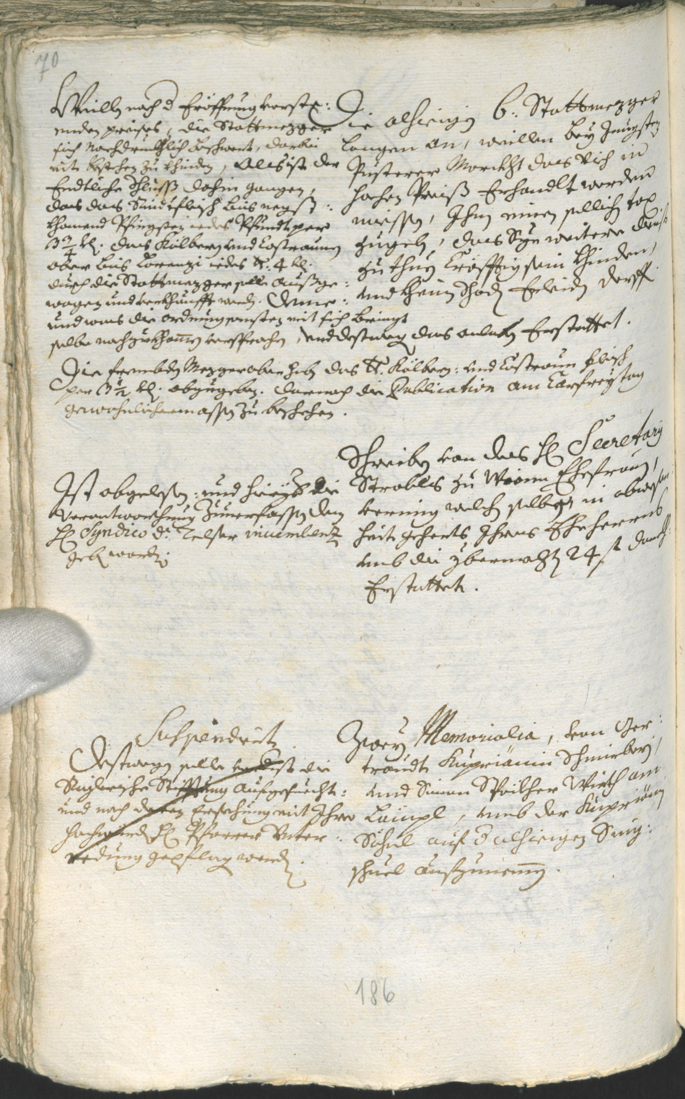 Civic Archives of Bozen-Bolzano - BOhisto Ratsprotokoll 1708/11 