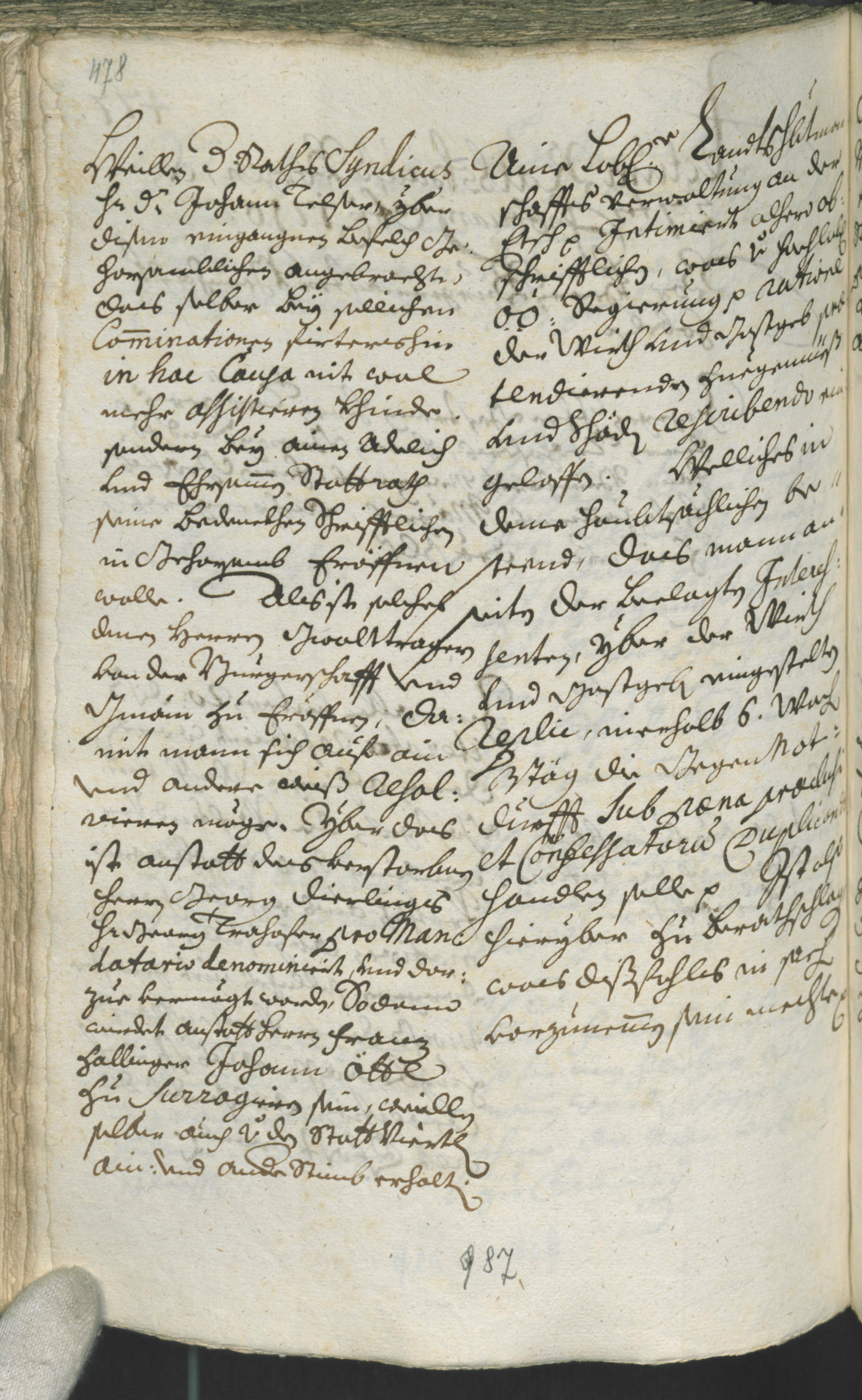 Civic Archives of Bozen-Bolzano - BOhisto Ratsprotokoll 1708/11 