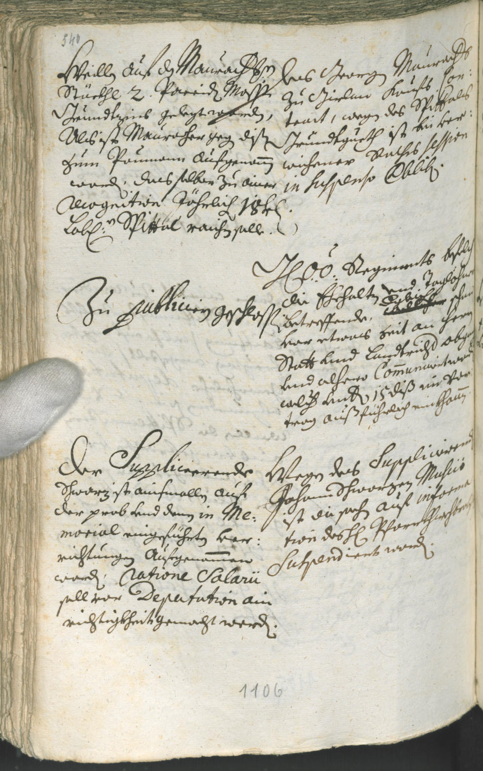 Civic Archives of Bozen-Bolzano - BOhisto Ratsprotokoll 1708/11 