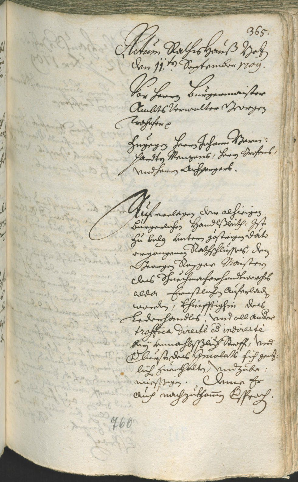 Civic Archives of Bozen-Bolzano - BOhisto Ratsprotokoll 1708/11 