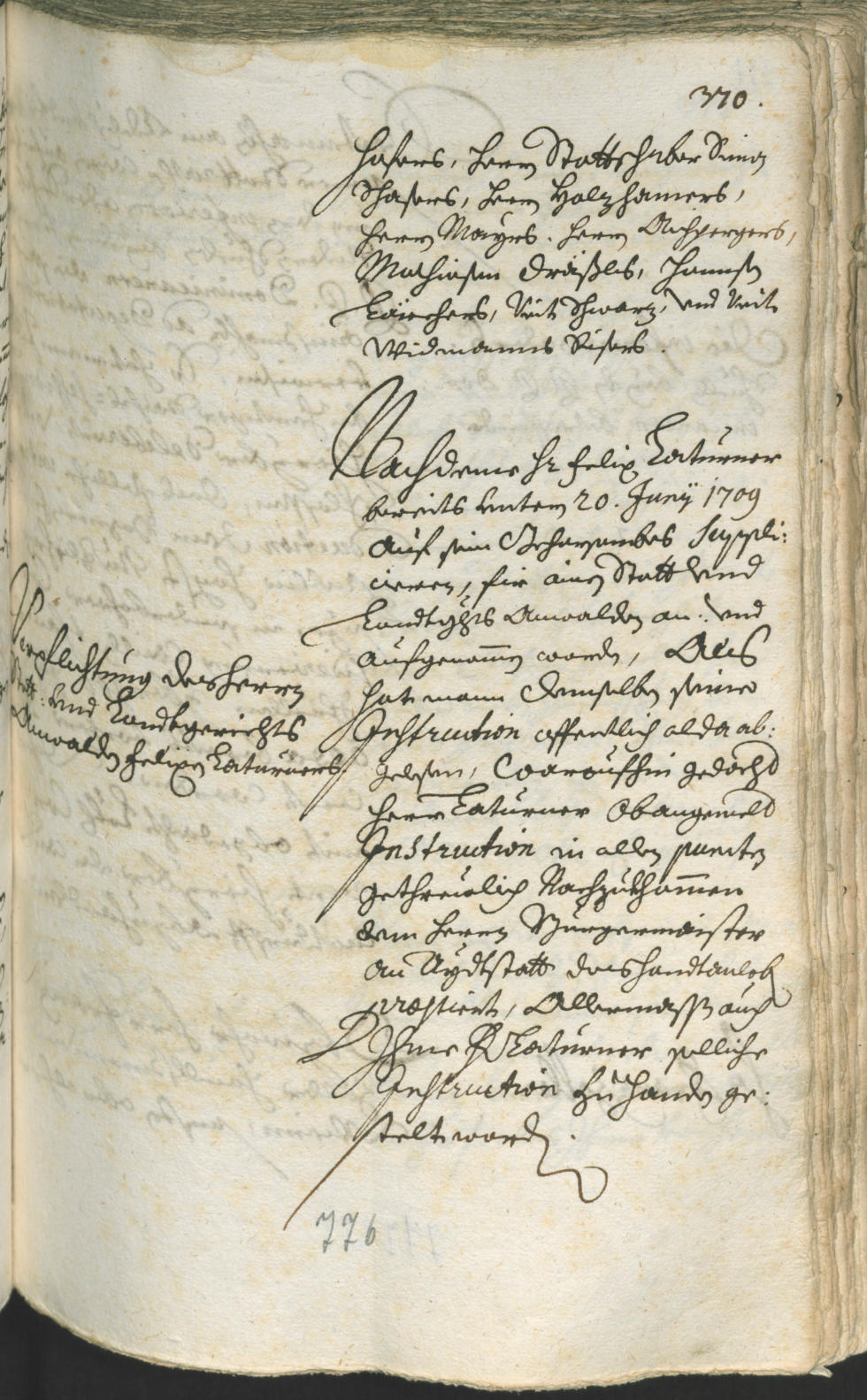 Civic Archives of Bozen-Bolzano - BOhisto Ratsprotokoll 1708/11 