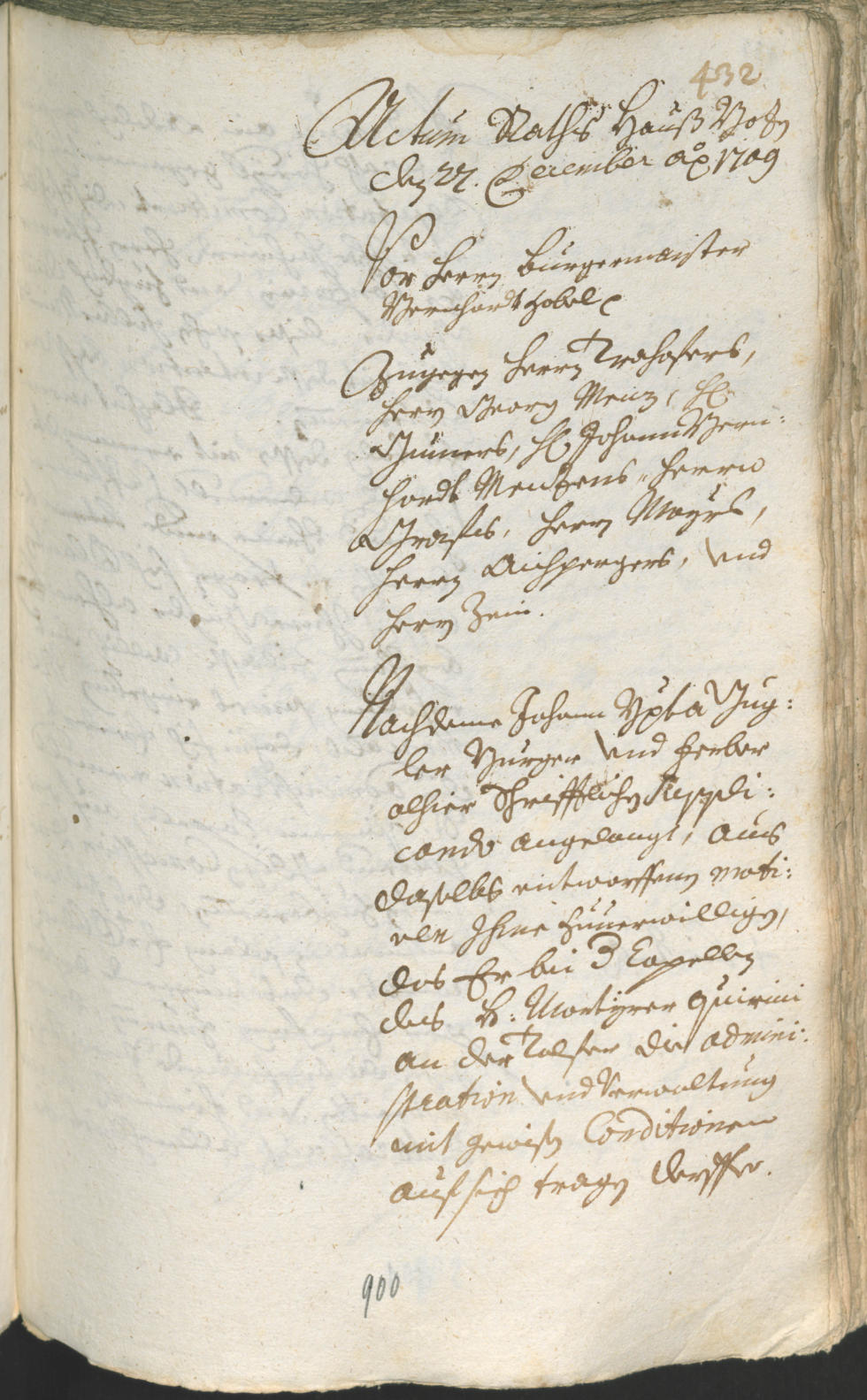 Civic Archives of Bozen-Bolzano - BOhisto Ratsprotokoll 1708/11 
