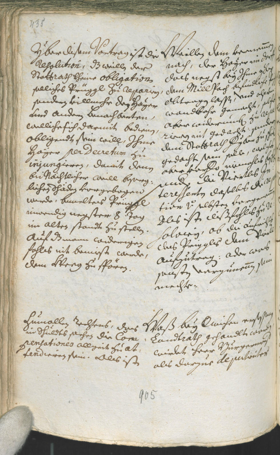 Civic Archives of Bozen-Bolzano - BOhisto Ratsprotokoll 1708/11 